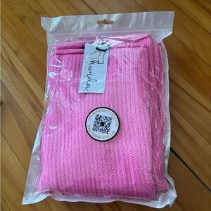NWT Thunda Thighs Long Bubble Gum Pink Thigh High Socks kawaii barbiecore y2k